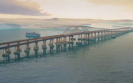 Оккупанты достроили железнодорожную часть Крымского моста