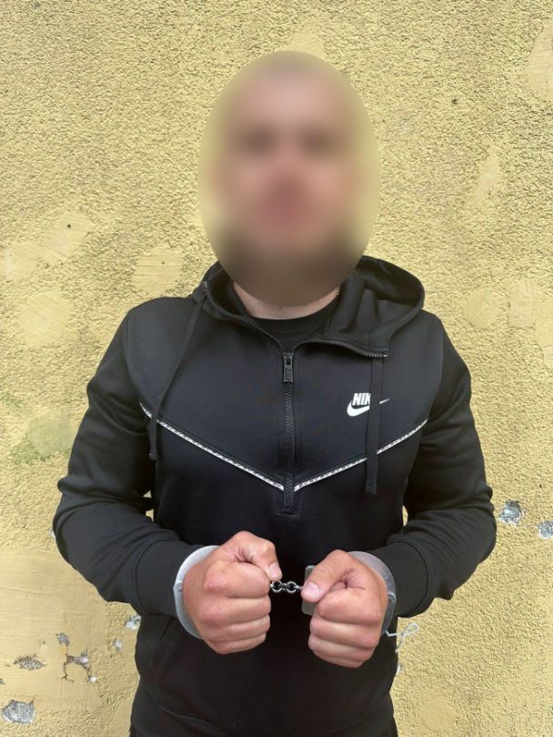 Один из нападающих на заместителя председателя Налоговой службы / Фото: Национальная полиция Украины