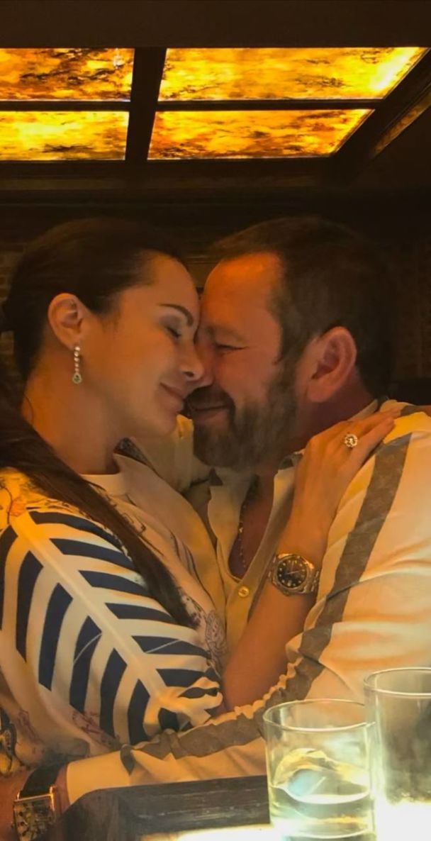 Лилия Подкопаева с мужем / © instagram.com/liliyapodkopaeva