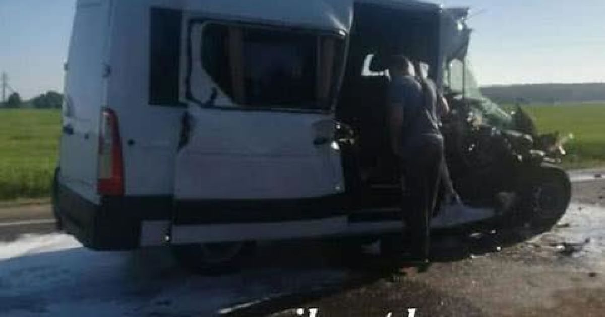 ДТП с украинскими детьми в Беларуси
