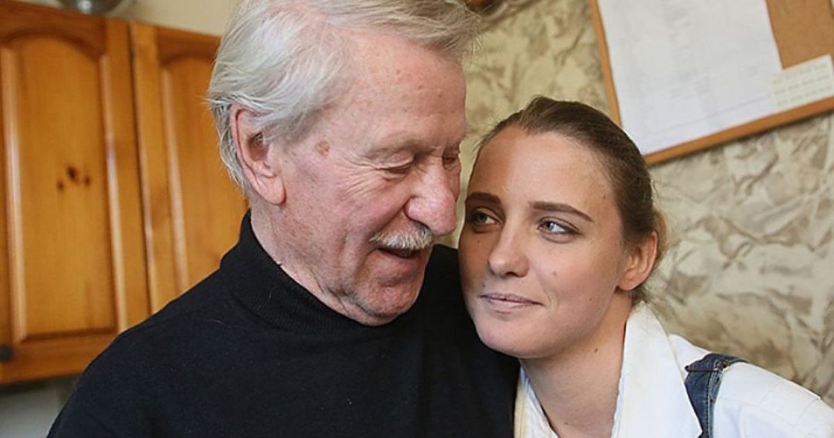 87-летний Иван Краско официально подал на развод с 27-летней женой