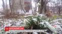 Житомир утром засыпало снегом