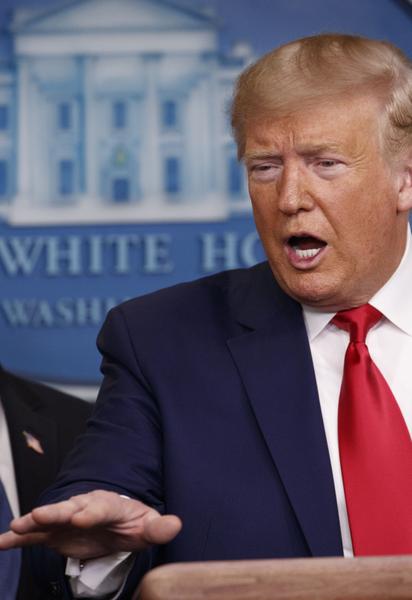 Майк Пэнс и Дональд Трамп