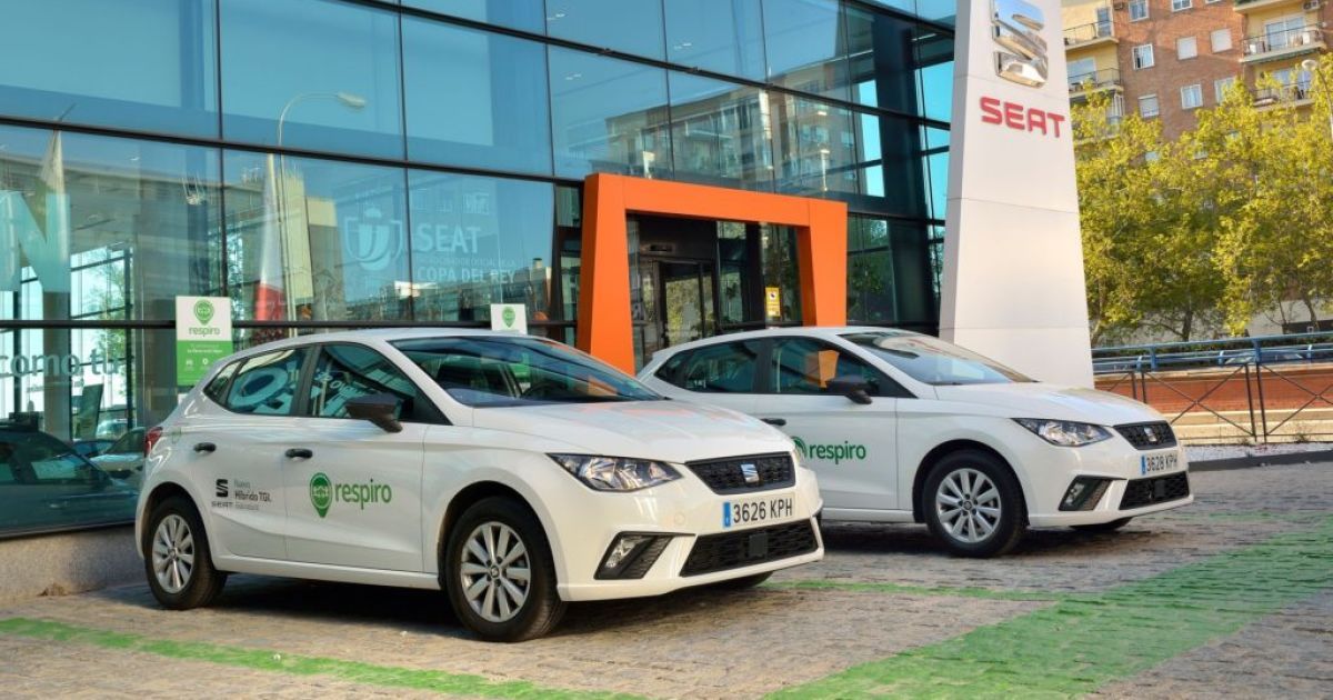 Seat запустить каршерінг з гібридами Ibiza у Мадриді