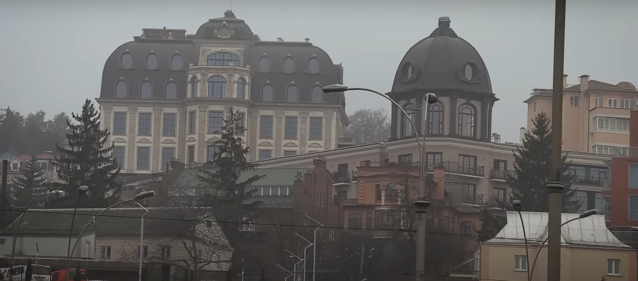 Особняк нардепа Павла Халімона / © скриншот з відео