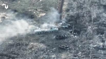 ВСУ на Авдеевском направлении одним выстрелом уничтожили два БТРа оккупантов