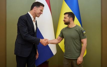 Зеленський зустрівся у Києві з прем’єр-міністром Нідерландів