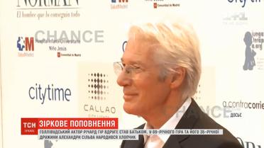 69-річний актор Річард Гір вдруге став батьком