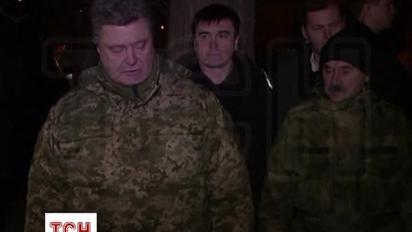 Порошенко відвідав обстріляний бойовиками Краматорськ