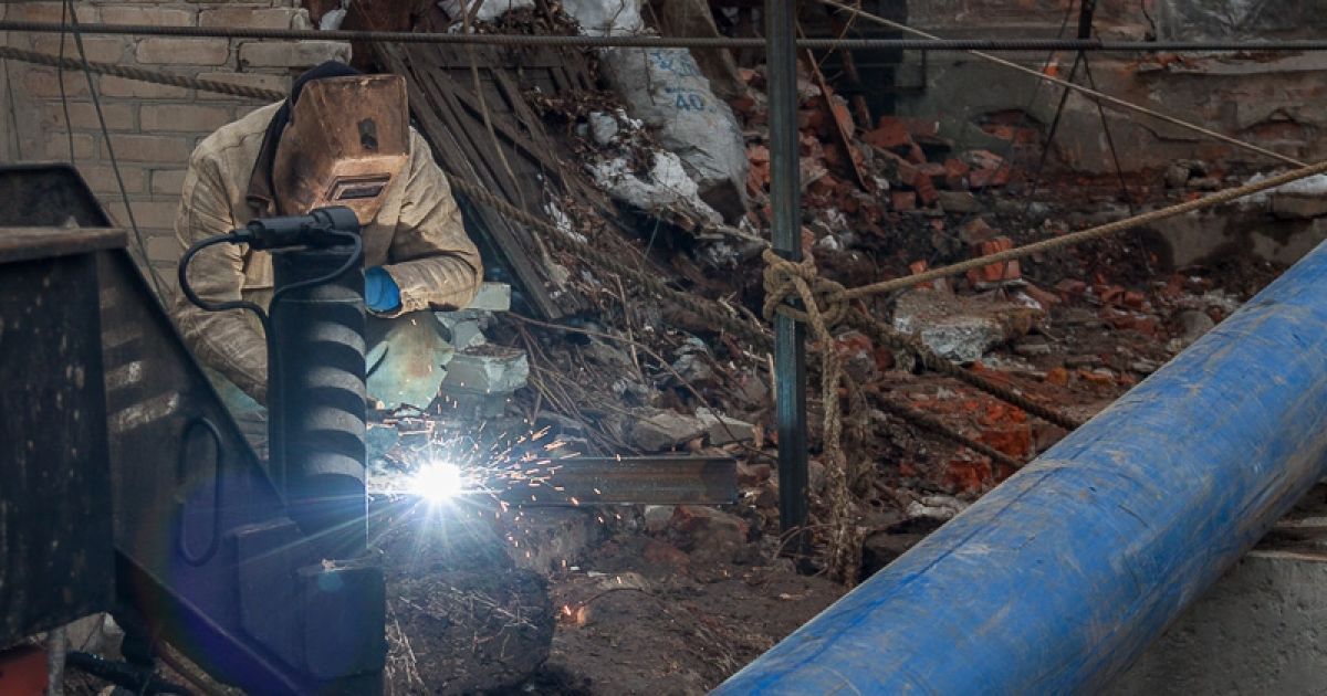 Будинок пішов під землю Харків_4 / © Харьковводоканал