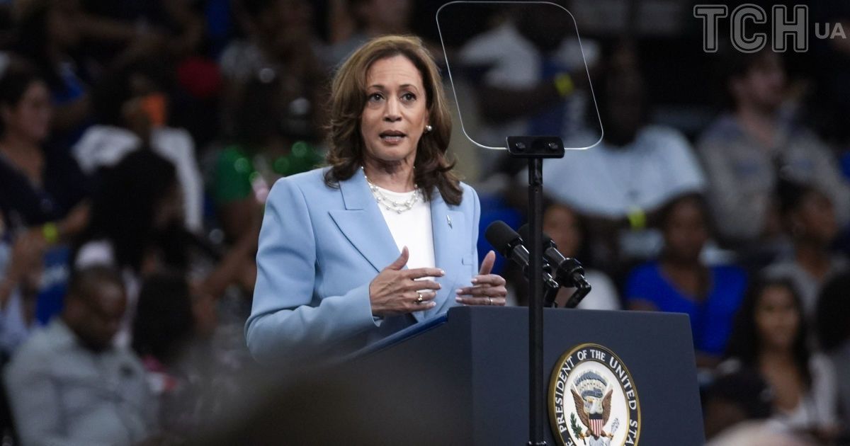 Камала Гарріс під на дебати на канал ABC