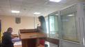 Адвокат полицейского выступает на судебном заседании в Днепре