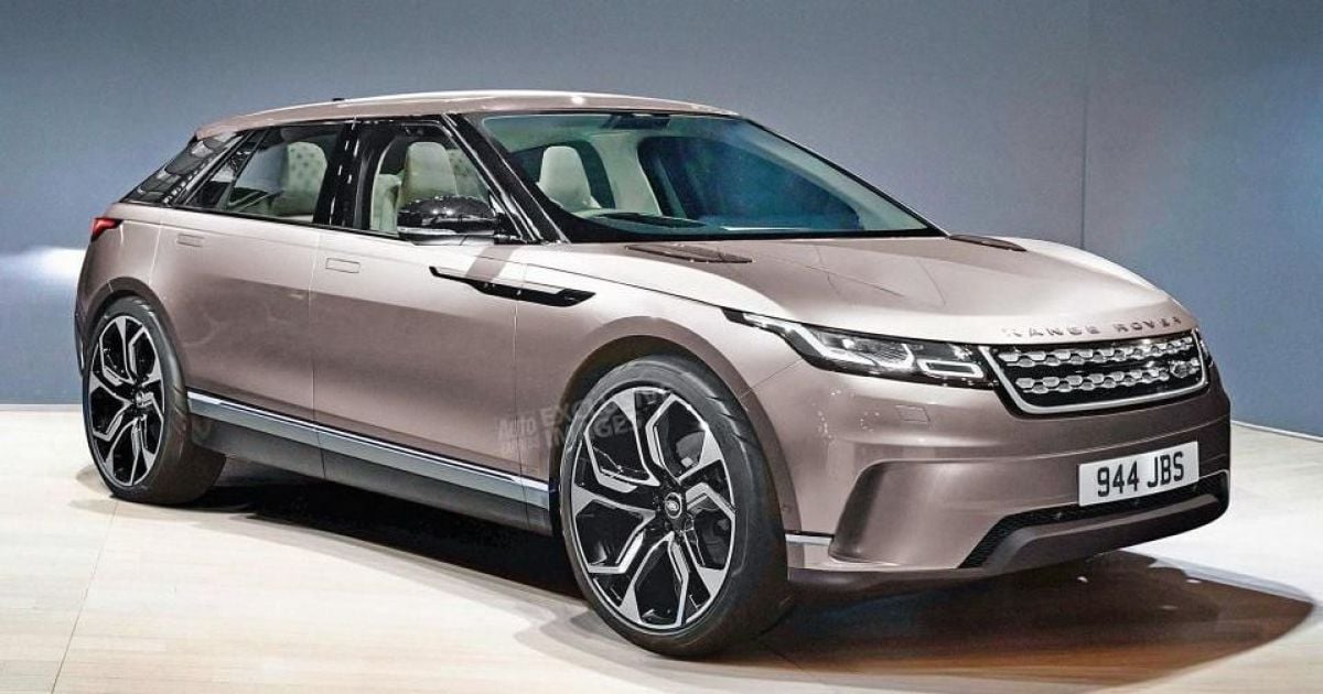 Електричний кросовер Range Rover вперше показали на ескізі