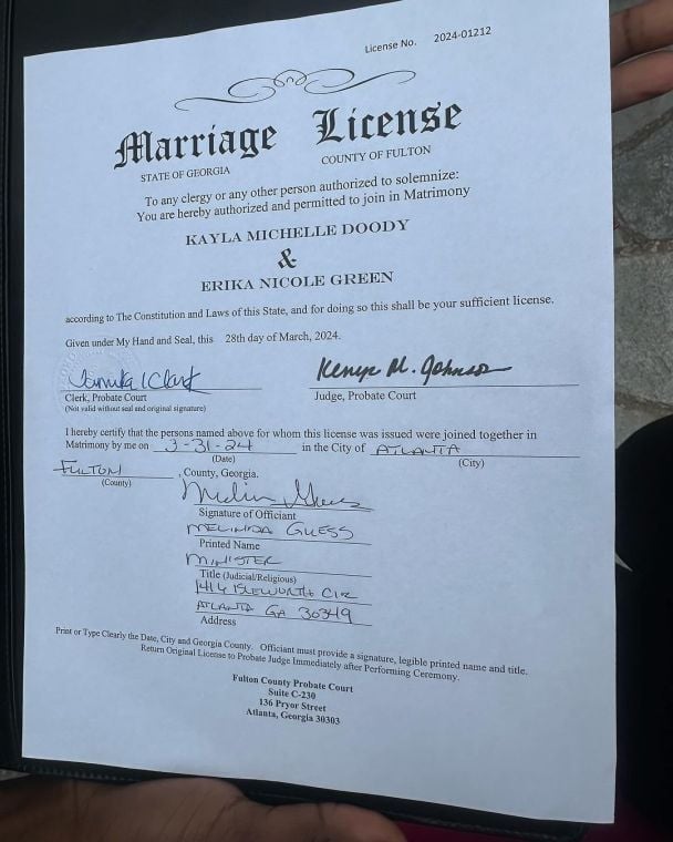 Кайла и Эрика / Фото: instagram.com/mrskayladoody33124