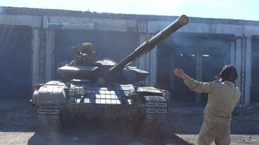 Луганские боевики начали отводить танки от линии соприкосновения. / © ЛуганскИнформЦентр
