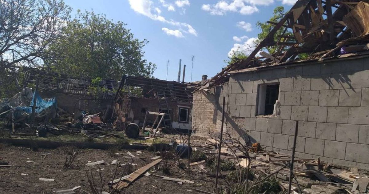 На Запоріжжі окупанти обстріляли селище: пошкоджені 60 будинків