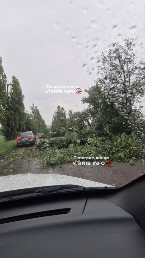 Негода у Києві 12 червня / © соцмережі