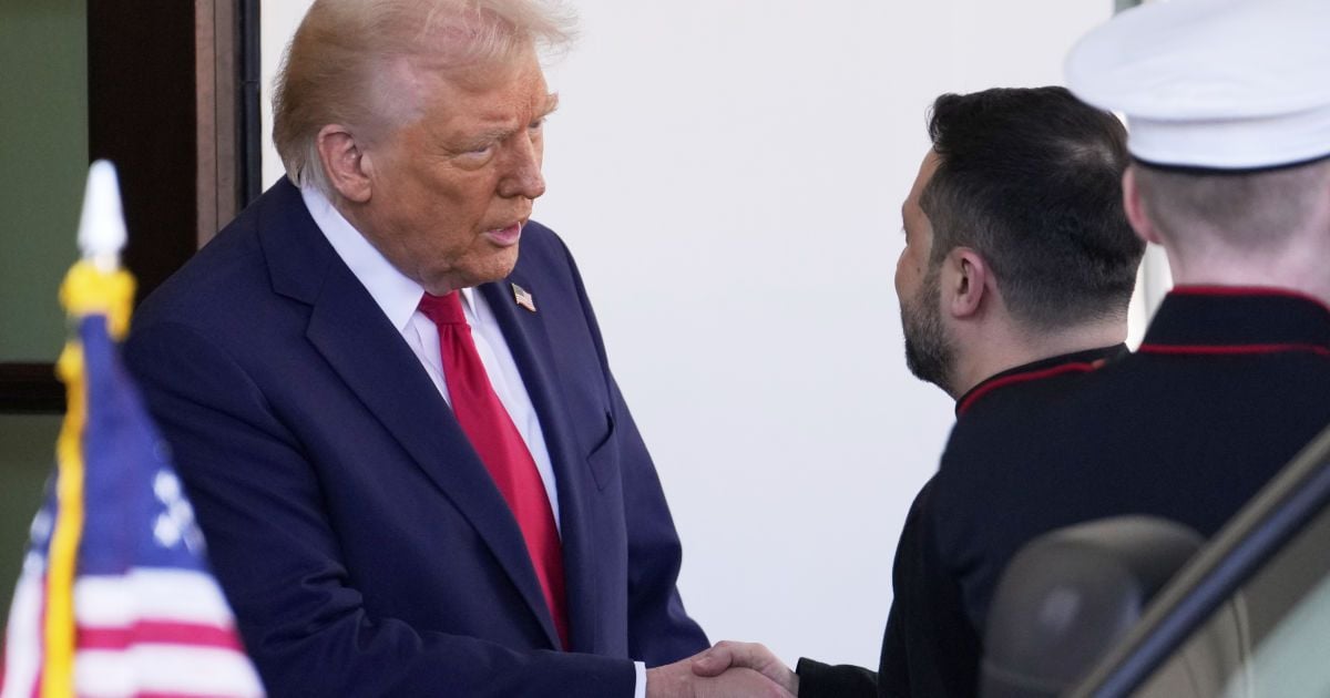 Президент України Володимир Зеленський та президент США Дональд Трамп