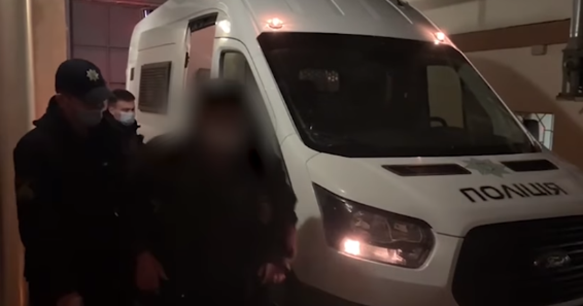 З'явилося відео затримання підозрюваного у вбивстві 7-річної Марійки Борисової