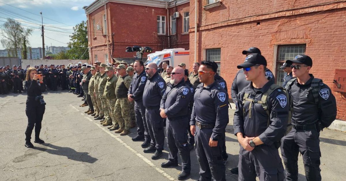 Ізраїльські поліцейські в Умані