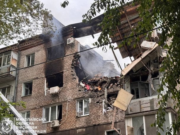 Удар по Миколаєву 25 травня / © Віталій Кім