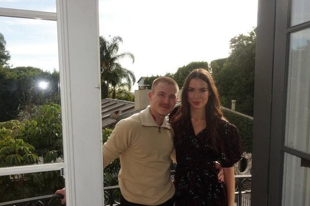 Роан Джозеф Бронштайн і Анна Євтушенко / © instagram.com/roan_j_stone