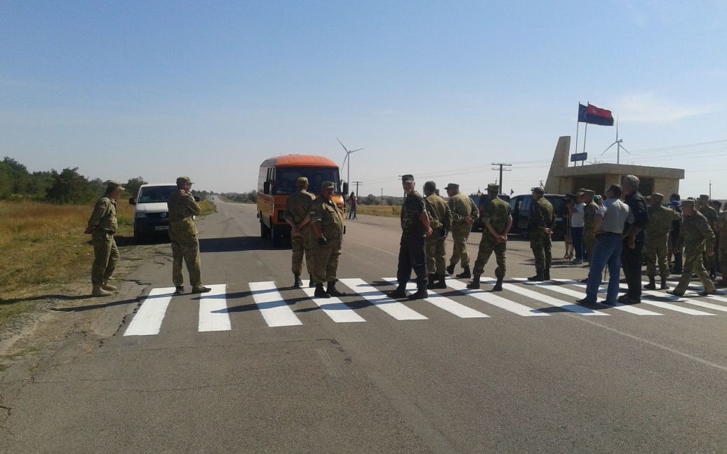 В Крыму стартовала бессрочная блокада полуострова. / © ТСН