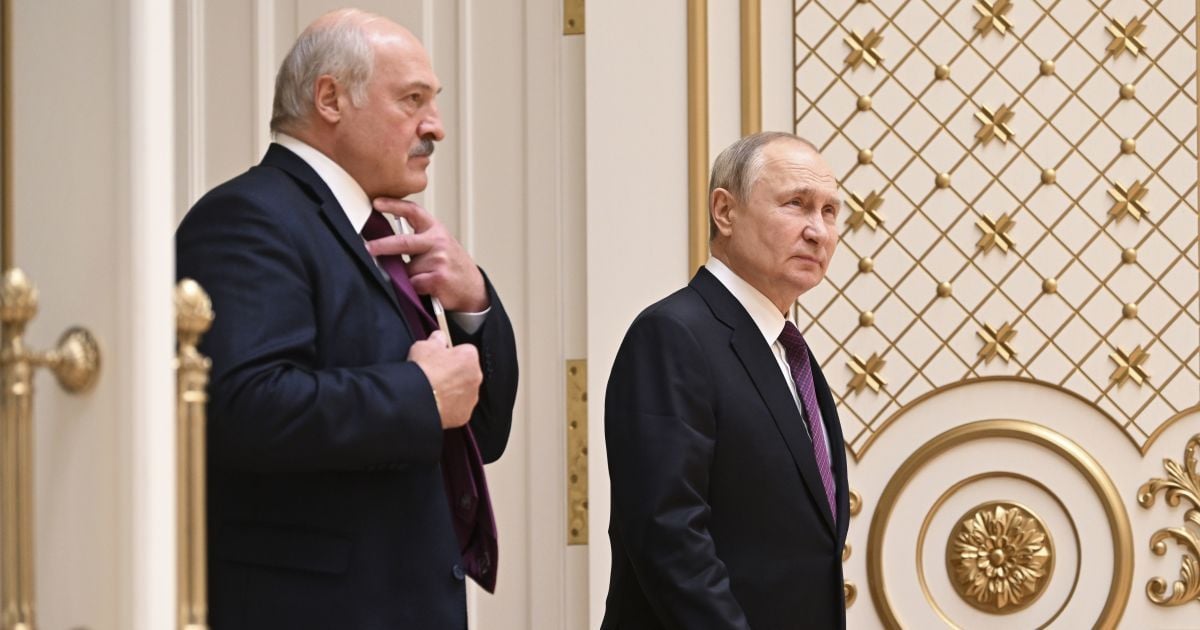 Александр Лукашенко и Владимир Путин