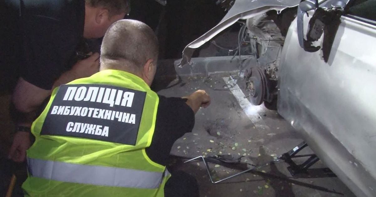 Вибух авто в Одесі. / © facebook/Поліція Одеської області