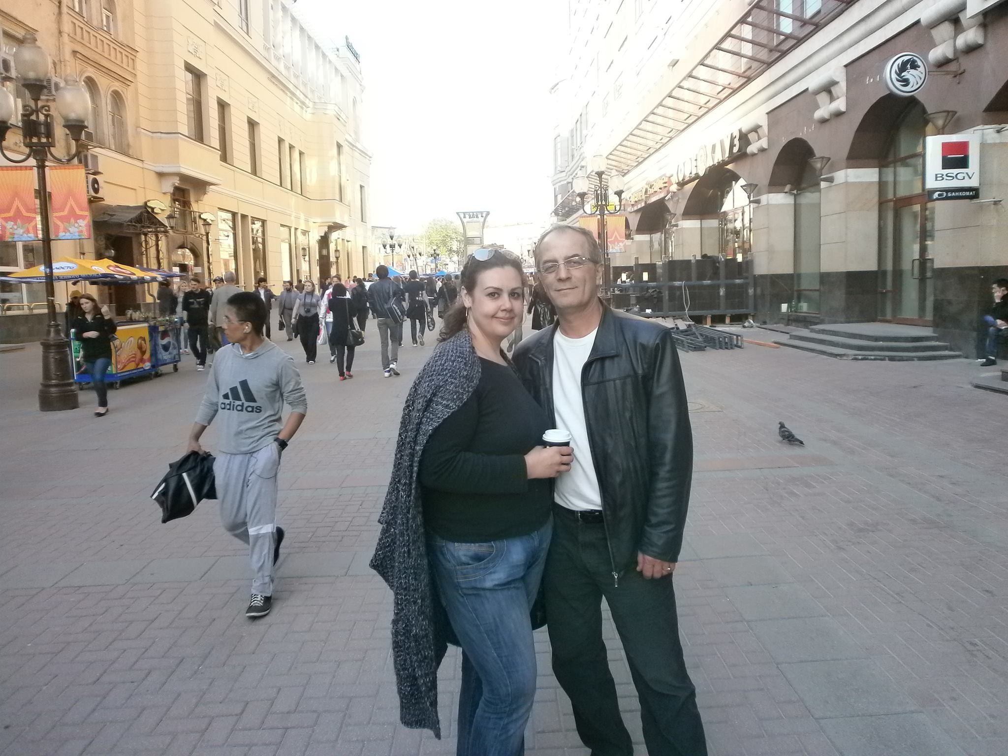 Алена Гребенюк и Каро Дадаян. Фото: Facebook Алены Гребенюк / © 