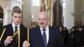 Диктатор Лукашенко і його молодший син Микола