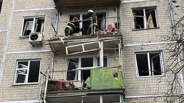 атака на Київ 23 грудня_1 / © ДСНС