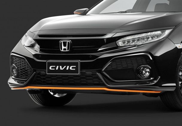 Honda Civic Orange Edition