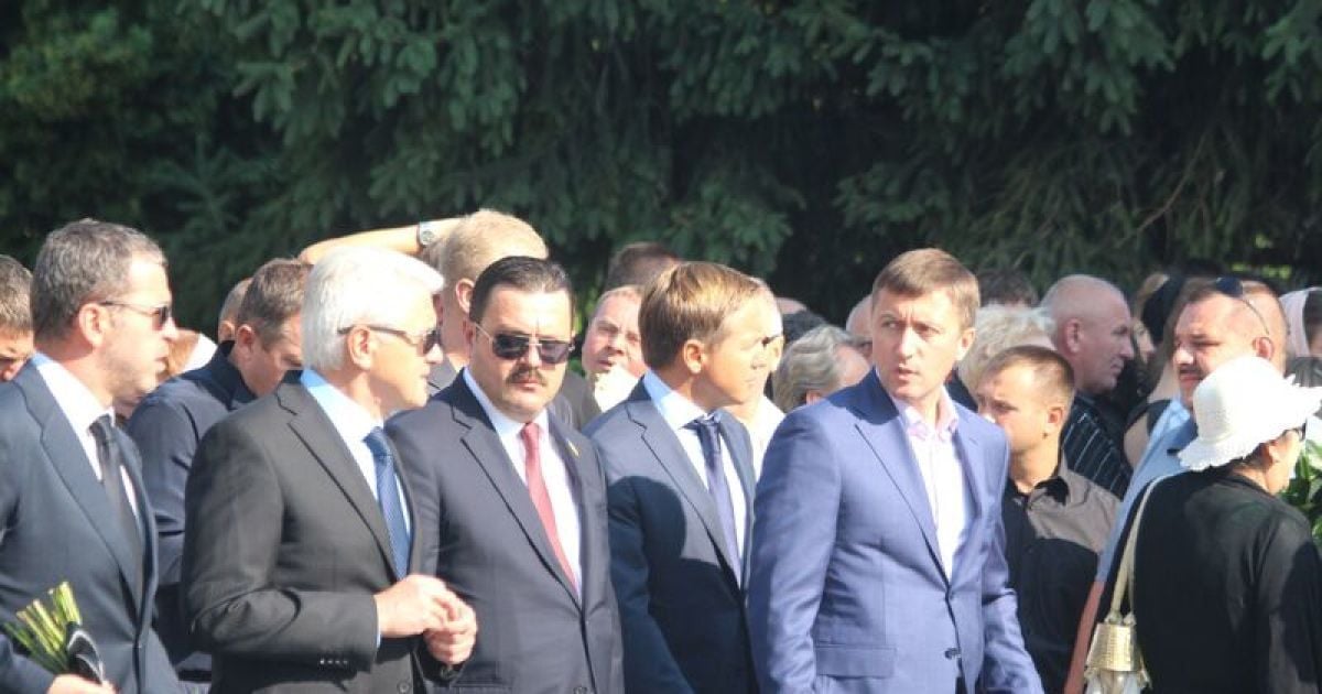 На похороны Еремеева прибыли ряд скандальных политиков / © ТСН.ua
