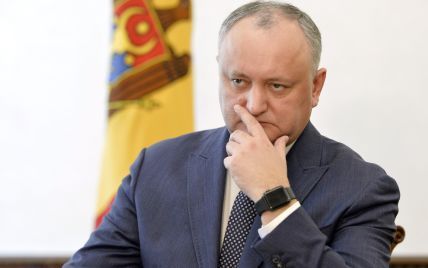 До експрезидента Молдови Додона прийшли з обшуками: підозрюють у держзраді
