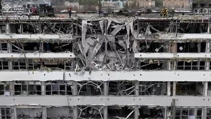 ДСНС ліквідувала пожежі після атаки на Київ