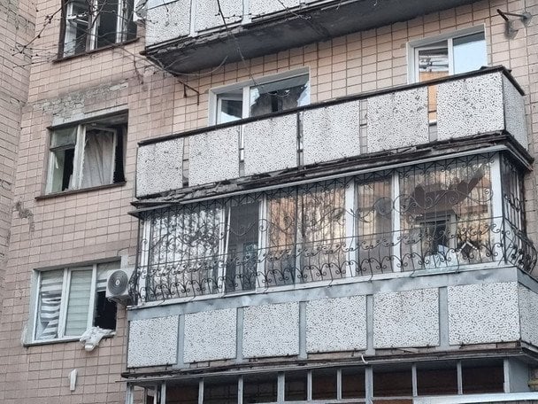 Атака РФ по Черкасах 14 квітня 2026 року / © Голова Черкаської ОВА Ігор Табурець.