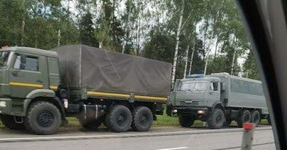 З Росії до Білорусі наближаються "невідомі" колони військової техніки - ЗМІ
