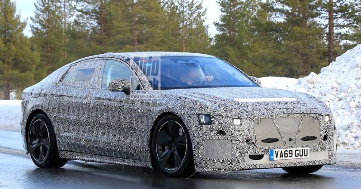Автошпигуни зняли електрокар jaguar xj на тестах