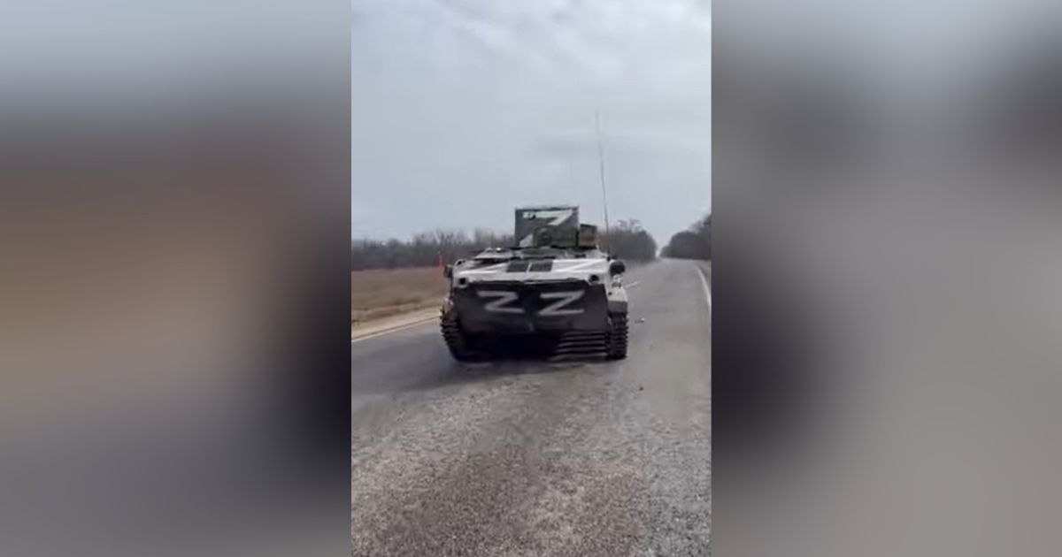 У Херсонській області окупанти покинули свій справний БТР і втекли