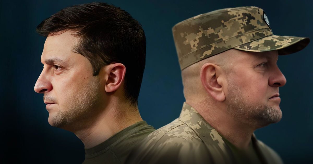 Владимир Зеленский и Валерий Залужный