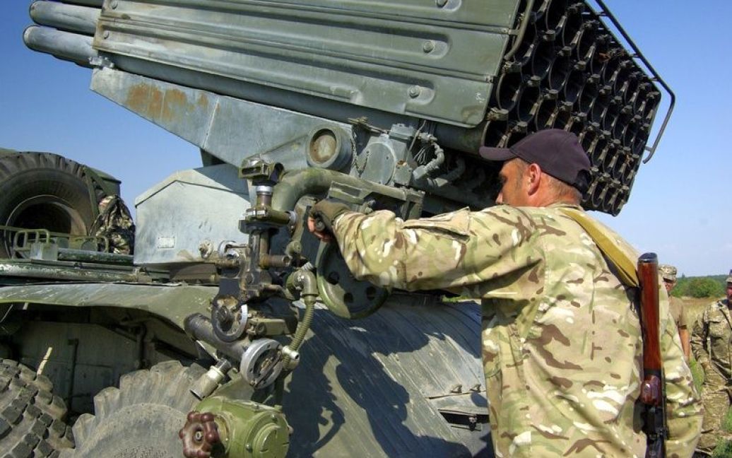 Мобилизированные провели артиллерийские учения / © Минобороны Украины