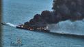 На Шри-Ланке горит контейнеровоз с химикатами, есть риск утечки нефти: видео