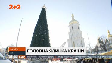 В Киеве украшают главную елку страны