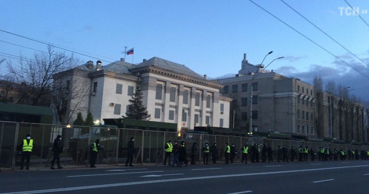 Перекрили повітрофлотський_1 / © ТСН