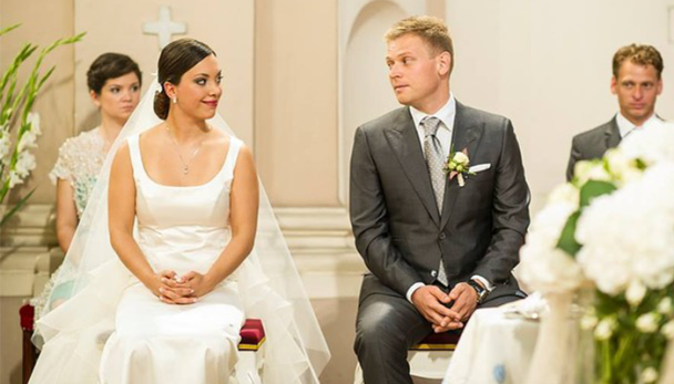 Рахель Орбан у день весілля / © The Budapest Beacon