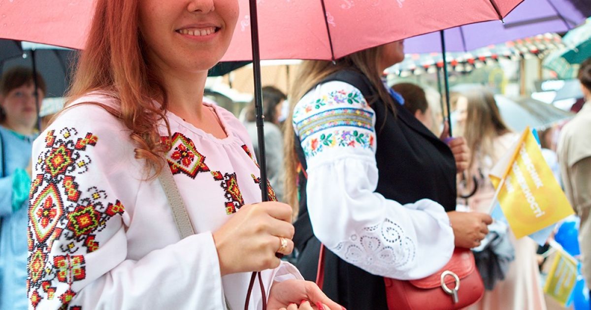 Хода ровесників Незалежності у Франківську