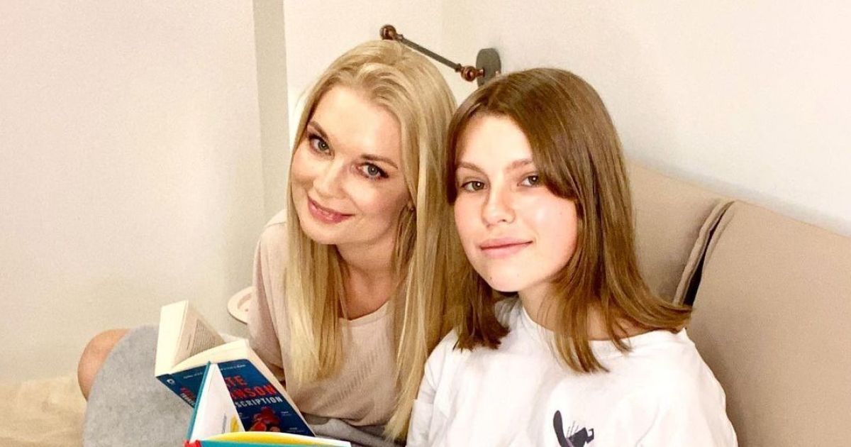 Лидия Таран с дочерью