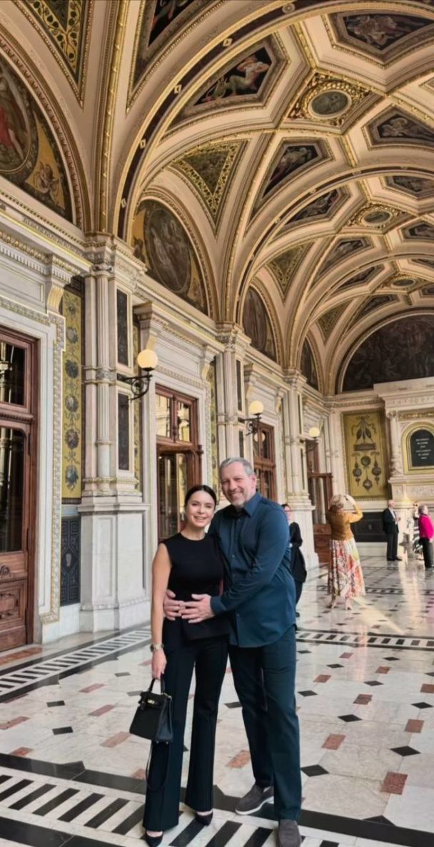 Лилия Подкопаева с мужем / © instagram.com/liliyapodkopaeva