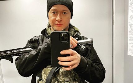 Андрій Хливнюк потрапив під мінометний обстріл: артиста поранено в обличчя